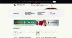 Desktop Screenshot of medius.sk
